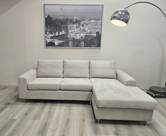 Kompakt Milano 225 cm bredde med sjeselong | inkludert frakt*